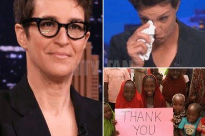 Rachel Maddow sent a miracle across the ocean just before International Children’s Day, but she didn’t know whether it had reached the children who needed it most. Until Maddow received a surprise on MSNBC’s live broadcast, she nearly burst into tears, knowing the children had a better day.