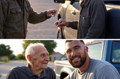 Travis Kelce gave his old pickup truck to a 76-year-old man who walked to work daily