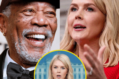 THIS JUST HAPPENED: Karoline Leavitt was mercilessly lectured by Morgan Freeman on the topic of RaCIST and INEQUaLITY on live TV!