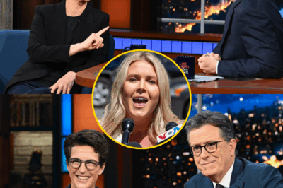 Rachel Maddow’s Bombshell Rocks Trump’s White House: Colbert’s Brush with Danger Ignites a Nationwide Firestorm!