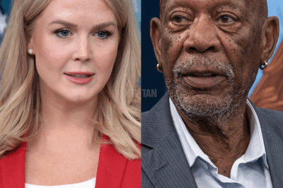 Karoline Leavitt mercilessly lectured Morgan Freeman on the topic of R@CIST and INEQUALITIES on live TV!
