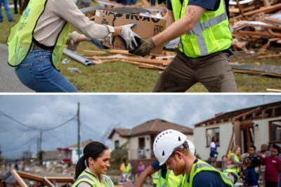 “Breaking: Meghan & Harry Join Texas Flood Relief — ‘It’s About Being Human’ 💔🇺🇸” In A Rare Hands-On Mission, Meghan Markle And Prince Harry Waded Through Floodwaters In Texas — Delivering Aid, Comforting Families, And Refusing Cameras. “It’s Not About Titles,” Meghan Told One Grieving Mother. “It’s About Being Human.” See The Powerful Moment Compassion Met Crisis👇
