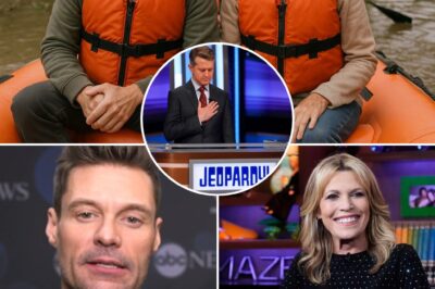 Ryan Seacrest & Vanna White Wade Through Texas Floods—$500K Donation Shocks Fans. No lights, no wheel—just water, mud, and heart. Wheel of Fortune stars left the studio to rescue flood victims in Houston, delivering supplies by hand. Their $500,000 relief pledge, paired with boots-on-the-ground action, stunned millions. Meanwhile, Jeopardy! honored victims with a $250K donation and national moment of silence. Two shows, two paths—one unforgettable week of compassion.
