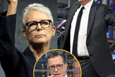 Jamie Lee Curtis Accuses CBS of ‘Gagging’ Her Over Colbert’s Cancellation – A Bold Allegation That Could Shake Late-Night TV