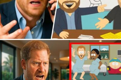 “Please… Just Stop!” A Panicked Prince Harry Reportedly Called South Park Producers After Learning Meghan Is About to Be Ruthlessly Roasted Again. Insiders Say the Next Episode Is “Even Harsher”—And The Royal Duo Is Scrambling Behind the Scenes to Shut It Down. **Too Late. The Satire Storm Is Just Getting Started.*