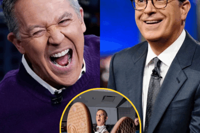“Greg Gutfeld Steals the Late-Night Crown — And Sends Colbert Packing as CBS Shuts the Curtain”