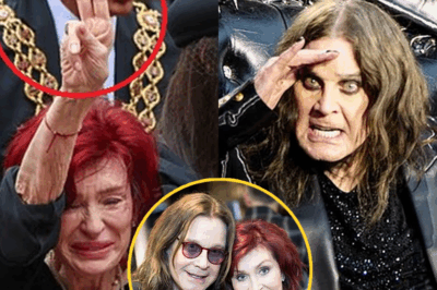 “THAT’S HIM” – Sharon Osbourne Breaks Down in Tears at Ozzy Osbourne’s Emotional Funeral After Spotting a “Strange” Detail