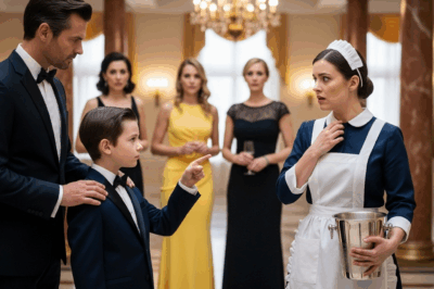 A Millionaire Asked His Son to Choose a New Mother Among 3 Rich Women… But He Chose the Poor Maid