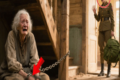 Soldier Daughter Returns and Finds Her Mother Cha.ined at Home — Her Reaction Left Everyone Speechless…