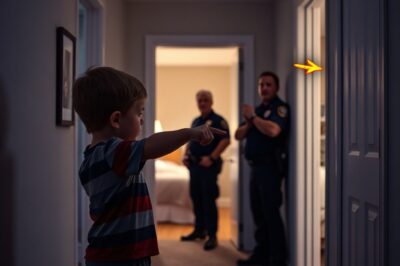 A young lad dialed emergency services and reported that his mom and dad were facing some issues inside their bedroom: police arrived to investigate and uncovered something terrifying…