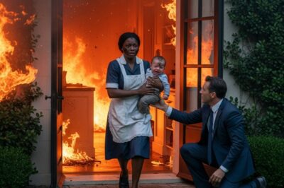 Flames Rose in the Mansion — But What the Maid Carried Out Left Everyone Speechless.