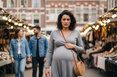 About to give birth, a wife goes shopping alone for their baby’s things—only to unexpectedly see her husband at the market with his mistress. One single message from her shakes the man to his core…