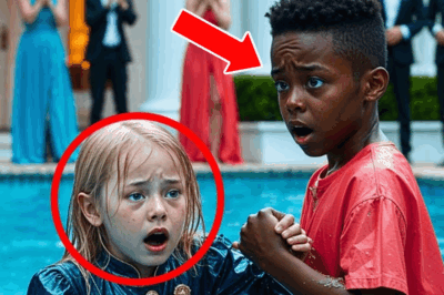 Millionaire’s Disabled Daughter DROWNING In Pool -ONLY The Black Janitor’s Son JUMPS IN To Save Her!
