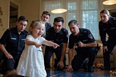 “Dad isn’t dead, he’s under the floor,” the little girl said, police started digging…