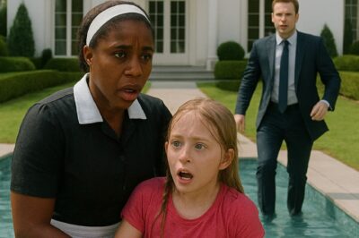 The Billionaire Returns Home and Is Shocked to Find His Black Maid and Only Daughter in the Pool