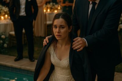 In the middle of the wedding, the groom threw me into the lake – Just one action from my father turned everything upside down
