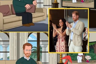DID THEY GO TOO FAR? – Meghan and Harry ‘FURIOUS’  About Being Mocked on Family Guy in Savage Sketch Comparing Them to History’s Worst Moments