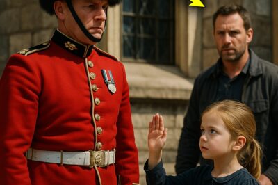 Little Girl Gave a Secret Signal to the Royal Guard… He Instantly Broke Protocol!
