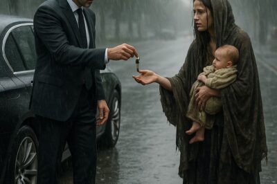 Millionaire on the way to the airport, sees a beggar with a baby in the rain – and gives her the keys to his house! But when he returns, he’s shocked by what he finds… OMG!