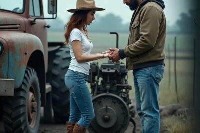 A hardworking single father repaired a broken-down farmer’s vehicle, not knowing that she was actually a billionaire. What she proceeded to do afterward left him utterly astonished…