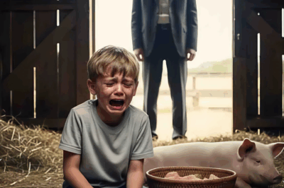 A Millionaire Visited His Ex Wife To See His 8 Year Old Son… And Was Shocked When He Saw Him.