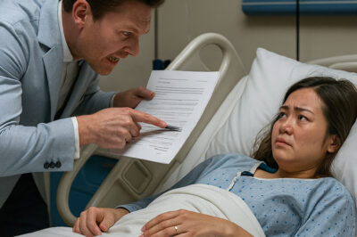 Husband Demanded His Wife Sign Divorce Papers on the Hospital Bed—But He Didn’t Expect Who Would Be the One Abandoned…