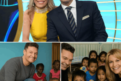 Ryan Seacrest and Vanna White Make the World Shake When They Quietly Visit an Orphanage! They are already two of the most familiar faces on American television, but now Ryan Seacrest and Vanna White have captured the hearts of the public with their wonderful actions. The two suddenly appeared at an orphanage, personally brought gifts, took care of them and talked to them like family members. The cheerful laughter and happy eyes of the children when they danced and sang with their IDOLS made the whole space light up. For Ryan and Vanna, it was no longer a working day, but a day to share, spread joy and love. That moment moved everyone present and made them believe that kindness is the most wonderful language in the world!