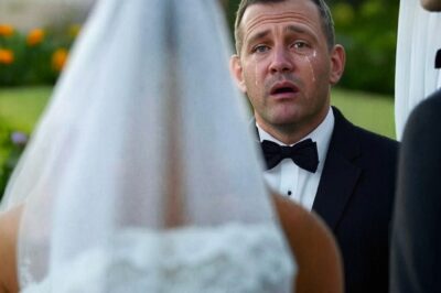 Blind man regains his sight during his own wedding and freezes upon seeing the bride for the first..