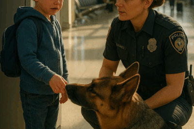 “My Mommy Won’t Wake Up…” — The Cry at the Airport That Sent a K9 Officer Racing Against Time