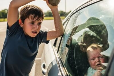 An eight-year-old boy saved a child from a locked car, causing him to be late for class and get scolded – but soon something unexpected happened