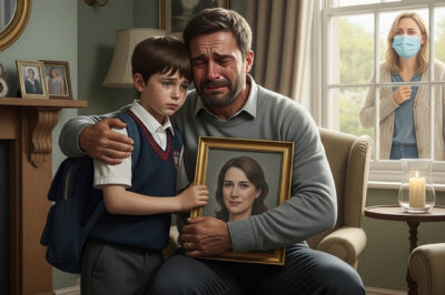 “Dad, I saw Mom at school today. She told me not to go home with you anymore.”