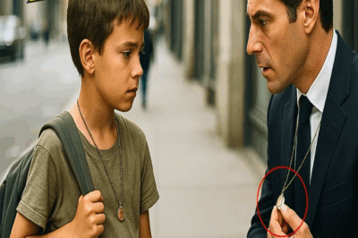 Millionaire Sees a Boy on the Street Wearing an Identical Necklace to His Missing Daughter’s. When He Asks the Boy Where He Got It, He’s Shocked by the Answer.