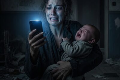 It was two in the morning, and Leah Anderson’s kitchen looked sadder than ever. A single light bulb hanging from the ceiling cast its yellowish glow over the cracked tabletop, the unwashed dishes, and the peeling walls. Outside, the city slept, indifferent. But inside, Charlie—her barely four-month-old baby—cried inconsolably.