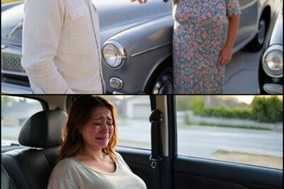 My husband left me alone in the car while i was having a baby…