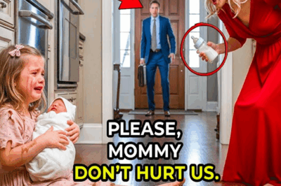 Little Girl Sob And Begging “ Don’t Hurt Us”. Suddenly Her Millionaire Father Visit Home And Shout…