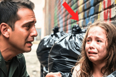 A father returned from the army and found his daughter in a garbage dump. What he did next left everyone in silence.