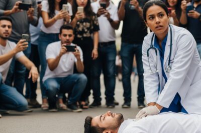 🩺 “No One Helped the CEO… Until a Girl Stepped In with Professional First Aid Skills”