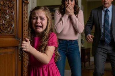 She was only eight, but she guarded that old wardrobe like her life depended on it. Her mother thought it was just a game until she opened the door.