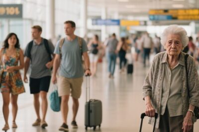My family left grandma behind at the airport and went on vacation — they didn’t expect me to react the way i did
