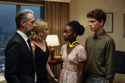 Millionaire’s son brings home a black girl—what the mother sees in her necklace FREEZES her cold..