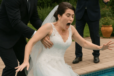 My Groom Threw Me into the Pool on Purpose During Our Wedding Photos—But My Father’s Reaction Stunned Everyone
