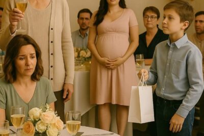 I Was Shamed for Being a Single Mom at My Sister’s Baby Shower — Until My 9-Year-Old Son Stood Up with a Letter