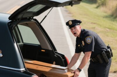 He Stopped a Hearse for Speeding — But Nothing Prepared the Officer for What Was Inside the Coffin