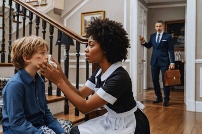 A Billionaire Returned Home Unannounced… and Was Stunned to See the Black Maid with His Son…