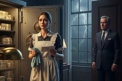 Millionaire leaves his safe open to trap his maid — but her reaction Left Him in Tears..