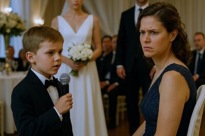 At My Brother’s Wedding, His Bride Called Me “Pathetic”! Then My 9-Year-Old Son Took the Mic…