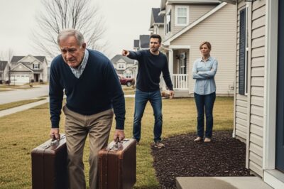 My son looked me in the eyes and said, ‘We don’t have room for you anymore. You need to leave.’ So I did. I walked away without a word. The next day, I used the money I had—and what I did left everyone in utter shock.