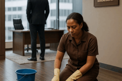 I Cleaned His Office for Eight Years — He Never Knew I Was the Mother of the Boy He Abandoned in High School