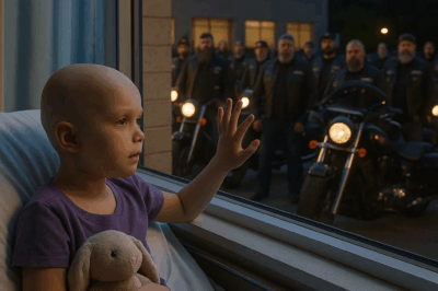 Sixty-Three Bikers Arrived Outside My Terminally Ill Daughter’s Hospital Window At 7 PM