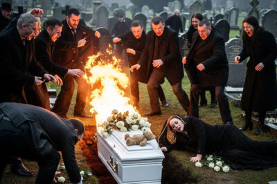 During the Funeral of an 8-Year-Old Girl, Her Coffin Suddenly Caught Fire—What the Family Discovered Left Them Horrified
